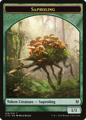 Bird (002) // Saproling (016) Double-Sided Token [Commander 2016 Tokens] MTG Single Magic: The Gathering | Red Claw Gaming