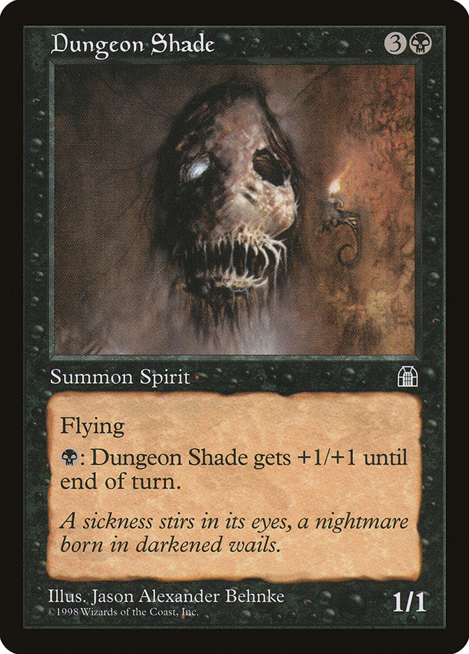Dungeon Shade [Stronghold] MTG Single Magic: The Gathering | Red Claw Gaming
