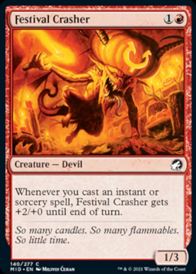 Festival Crasher [Innistrad: Midnight Hunt] MTG Single Magic: The Gathering | Red Claw Gaming