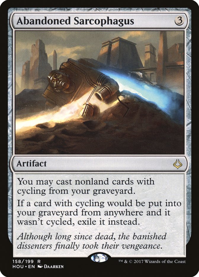 Abandoned Sarcophagus [Hour of Devastation] MTG Single Magic: The Gathering | Red Claw Gaming