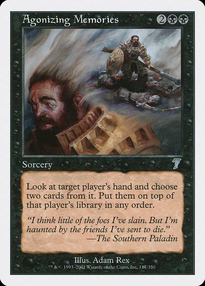 Agonizing Memories [Seventh Edition] MTG Single Magic: The Gathering | Red Claw Gaming