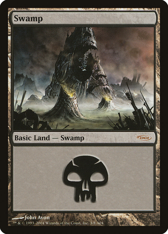 Swamp (3) [Arena League 2004] MTG Single Magic: The Gathering | Red Claw Gaming