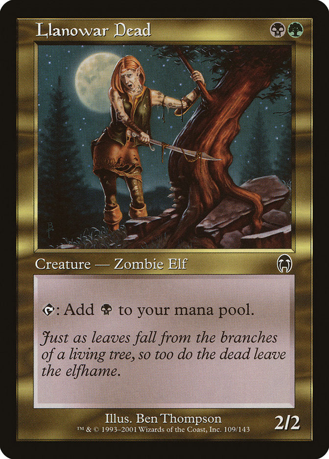 Llanowar Dead [Apocalypse] MTG Single Magic: The Gathering | Red Claw Gaming