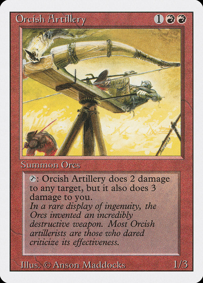 Orcish Artillery [Revised Edition] MTG Single Magic: The Gathering | Red Claw Gaming
