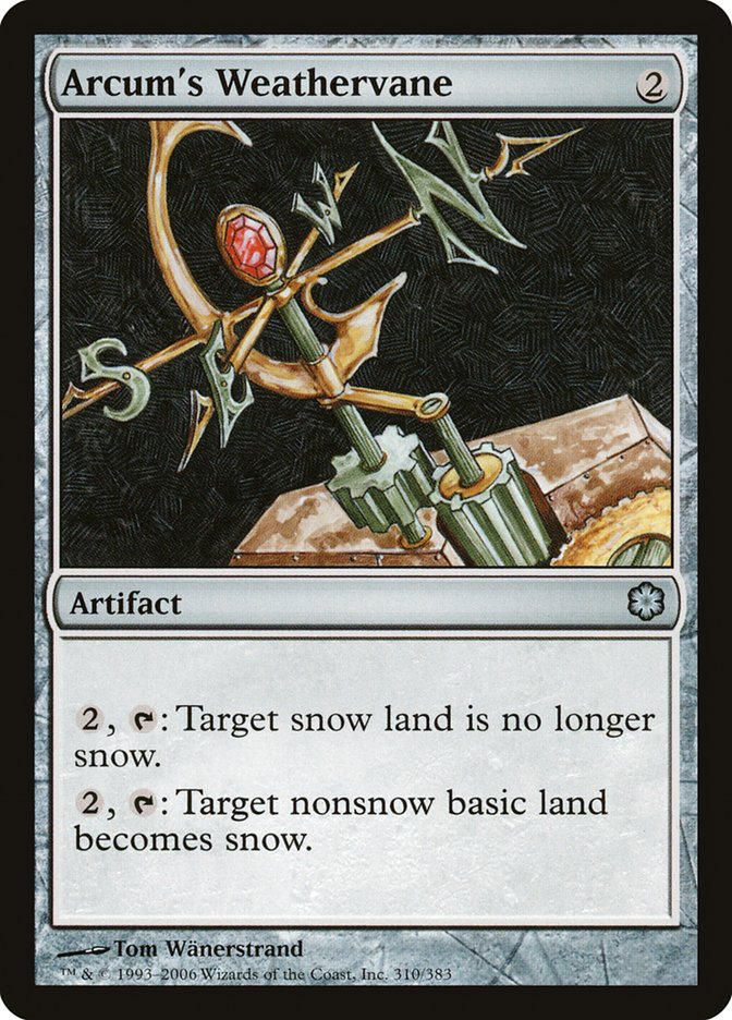 Arcum's Weathervane [Coldsnap Theme Decks] MTG Single Magic: The Gathering | Red Claw Gaming