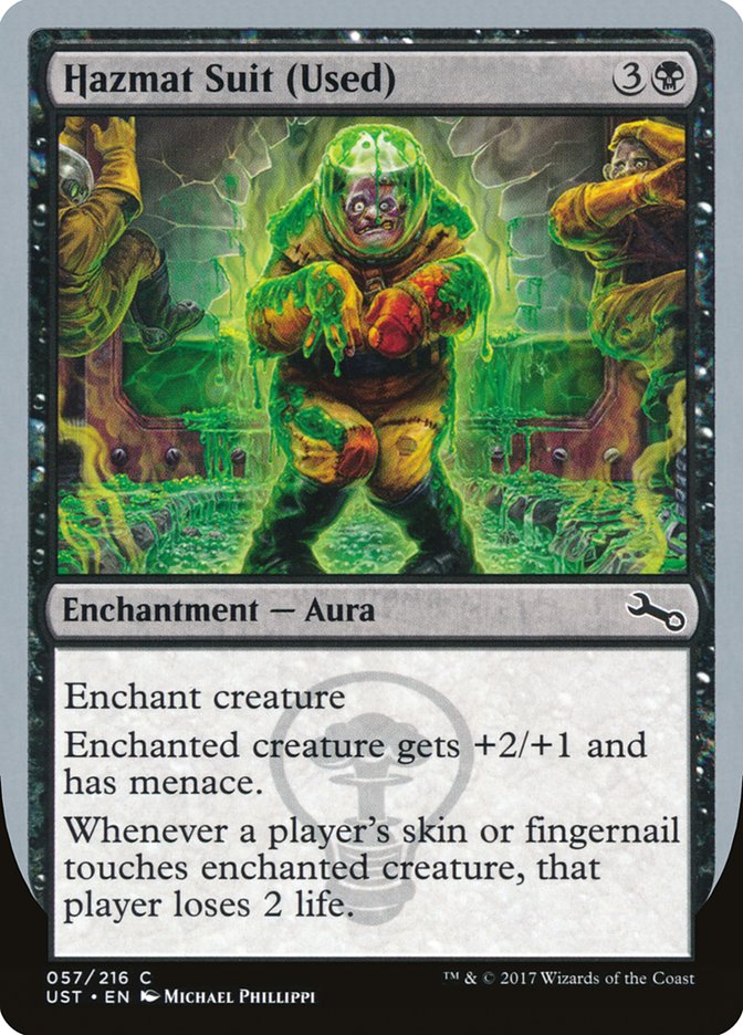 Hazmat Suit (Used) [Unstable] MTG Single Magic: The Gathering | Red Claw Gaming