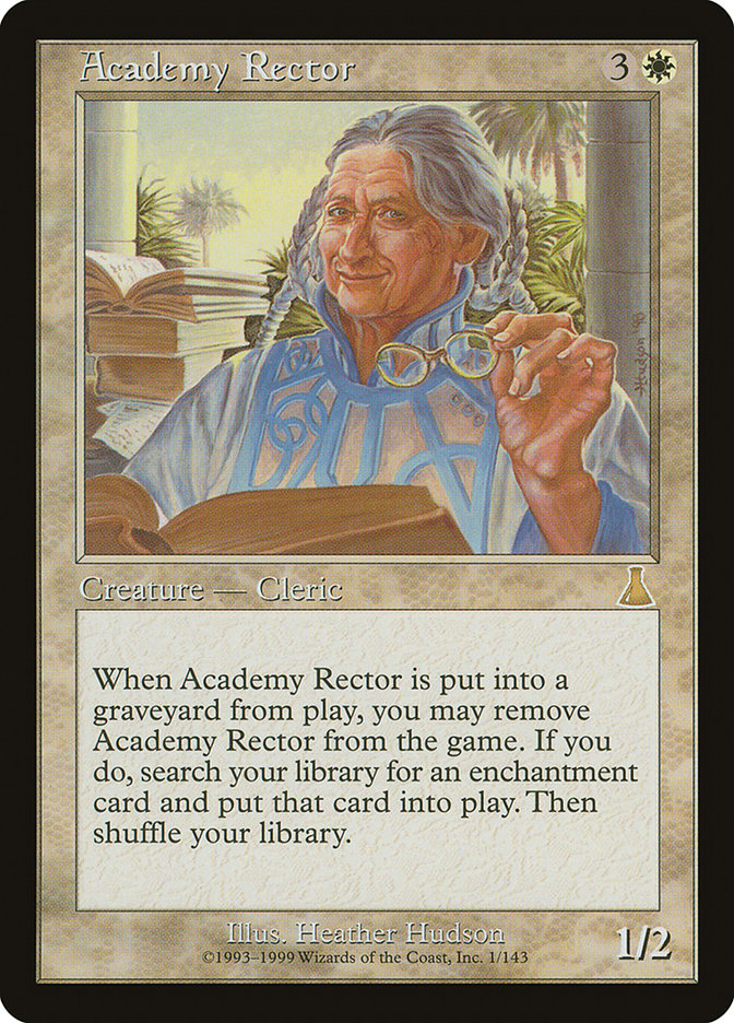 Academy Rector [Urza's Destiny] MTG Single Magic: The Gathering | Red Claw Gaming