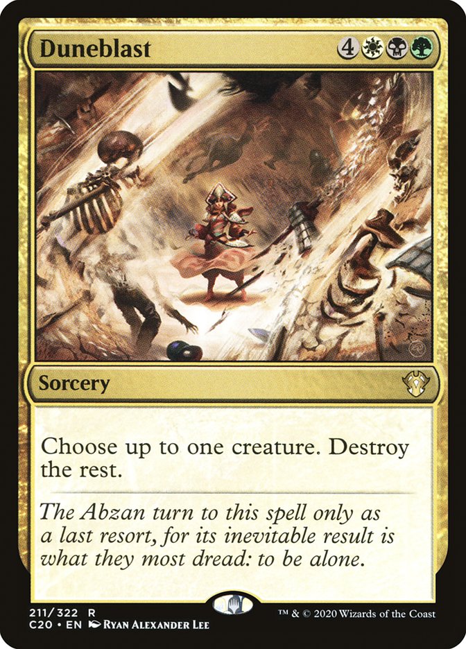 Duneblast [Commander 2020] MTG Single Magic: The Gathering | Red Claw Gaming