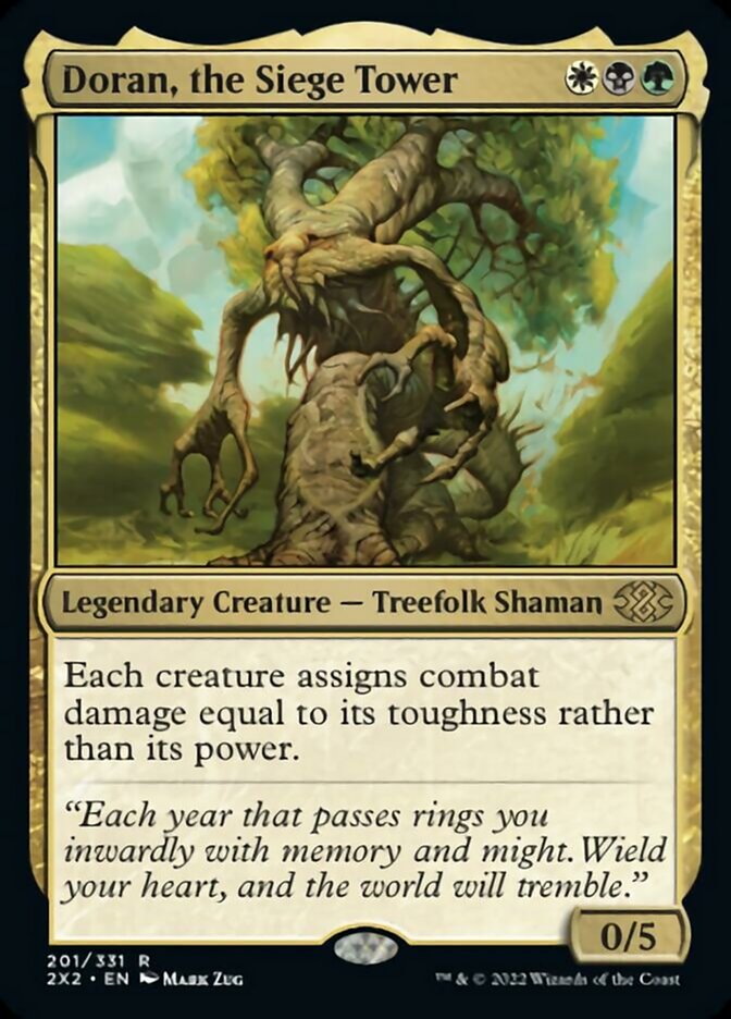 Doran, the Siege Tower [Double Masters 2022] MTG Single Magic: The Gathering    | Red Claw Gaming