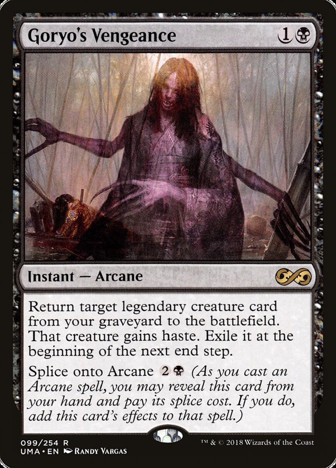 Goryo's Vengeance [Ultimate Masters] MTG Single Magic: The Gathering | Red Claw Gaming