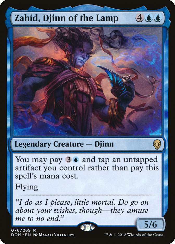 Zahid, Djinn of the Lamp [Dominaria] MTG Single Magic: The Gathering | Red Claw Gaming