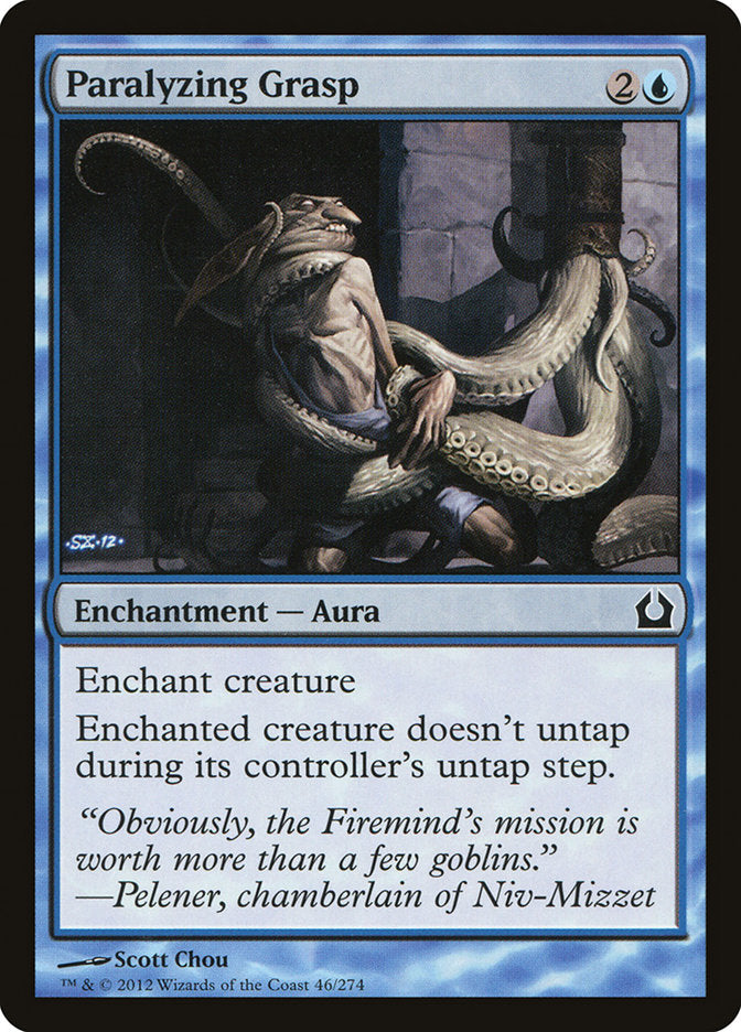 Paralyzing Grasp [Return to Ravnica] MTG Single Magic: The Gathering | Red Claw Gaming
