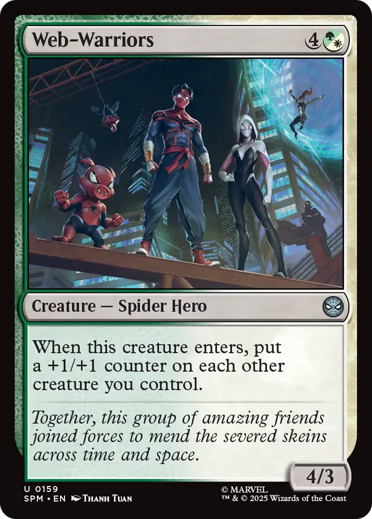 Web-Warriors [Marvel's Spider-Man] MTG Single Magic: The Gathering | Red Claw Gaming