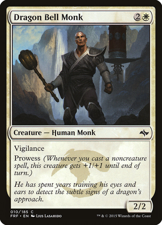 Dragon Bell Monk [Fate Reforged] MTG Single Magic: The Gathering | Red Claw Gaming