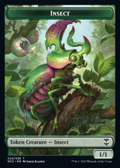Ogre // Insect Double-Sided Token [Streets of New Capenna Commander Tokens] MTG Single Magic: The Gathering | Red Claw Gaming