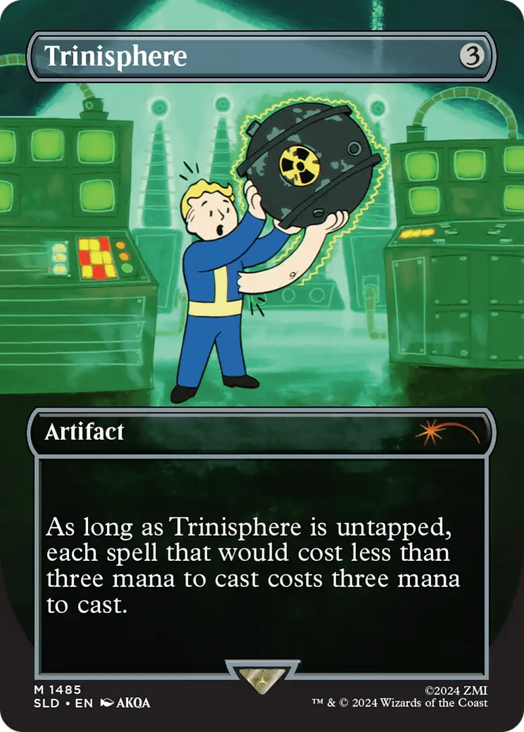 Trinisphere (Rainbow Foil) [Secret Lair Drop Series] MTG Single Magic: The Gathering | Red Claw Gaming