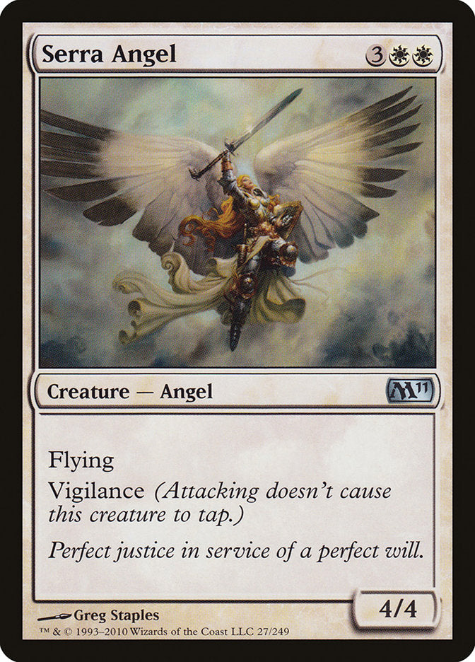 Serra Angel [Magic 2011] MTG Single Magic: The Gathering | Red Claw Gaming