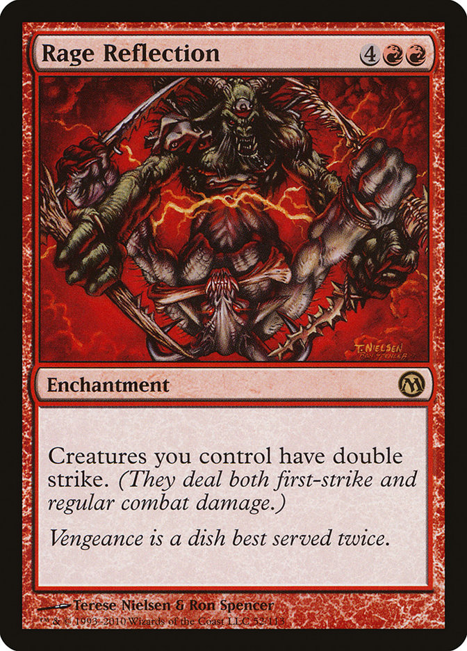 Rage Reflection [Duels of the Planeswalkers] MTG Single Magic: The Gathering | Red Claw Gaming