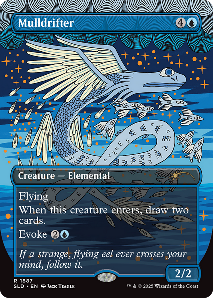 Mulldrifter (Rainbow Foil) [Secret Lair Drop Series] MTG Single Magic: The Gathering | Red Claw Gaming