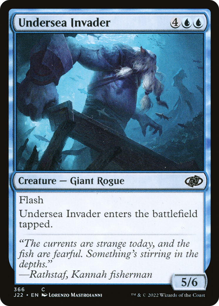 Undersea Invader [Jumpstart 2022] MTG Single Magic: The Gathering | Red Claw Gaming