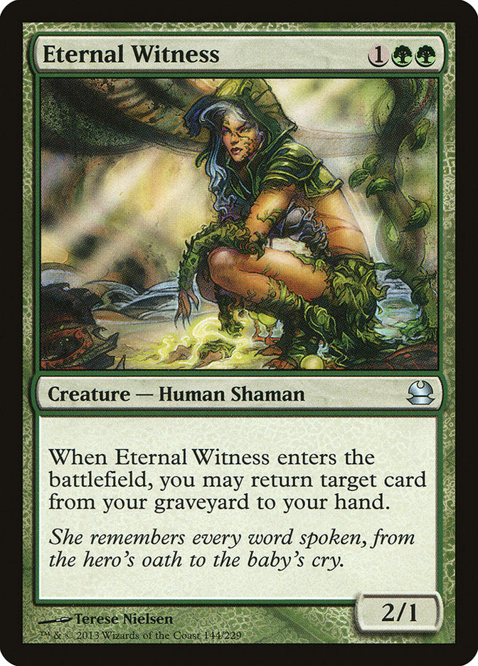 Eternal Witness [Modern Masters] MTG Single Magic: The Gathering | Red Claw Gaming