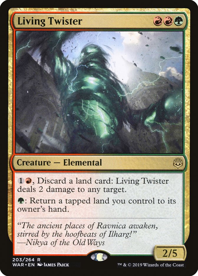 Living Twister [War of the Spark] MTG Single Magic: The Gathering | Red Claw Gaming