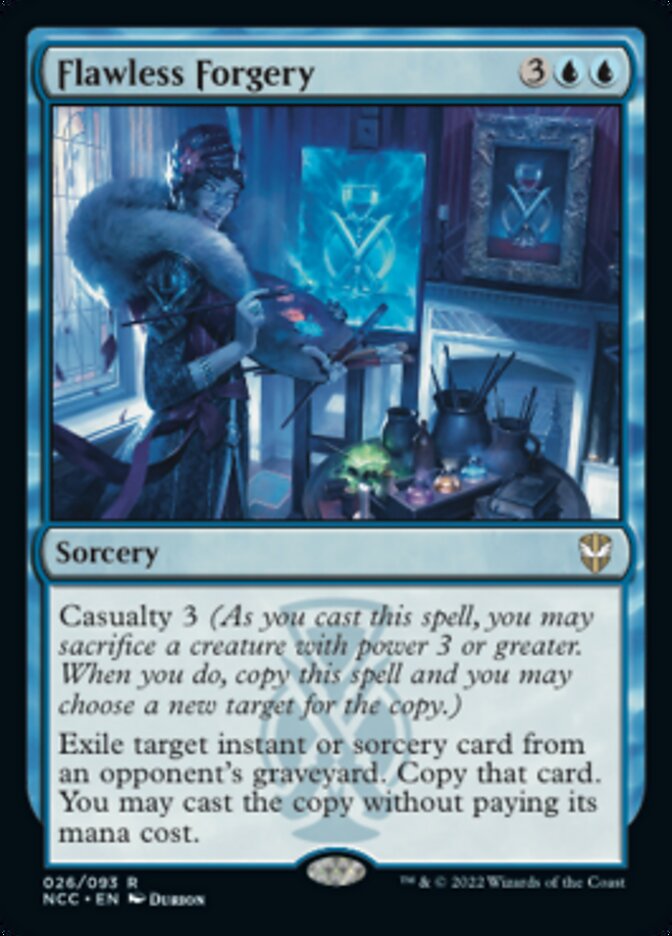 Flawless Forgery [Streets of New Capenna Commander] MTG Single Magic: The Gathering | Red Claw Gaming