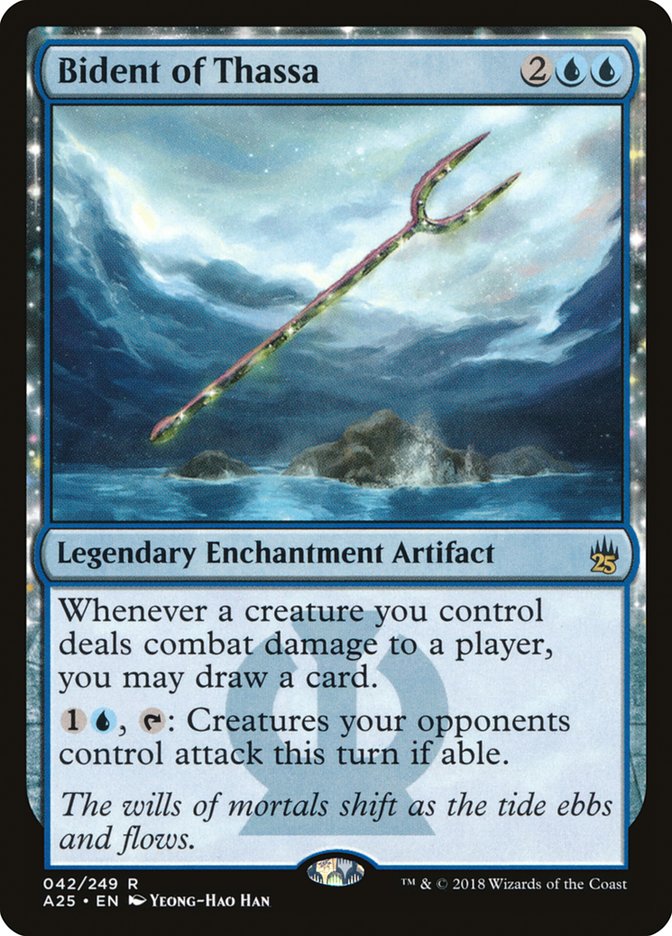 Bident of Thassa [Masters 25] MTG Single Magic: The Gathering | Red Claw Gaming