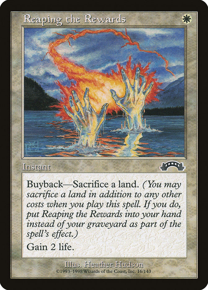 Reaping the Rewards [Exodus] MTG Single Magic: The Gathering | Red Claw Gaming