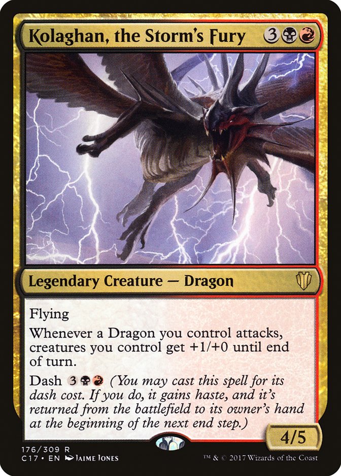 Kolaghan, the Storm's Fury [Commander 2017] MTG Single Magic: The Gathering | Red Claw Gaming