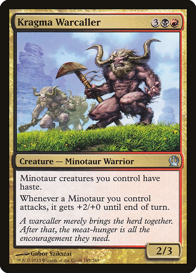 Kragma Warcaller [Theros] MTG Single Magic: The Gathering | Red Claw Gaming