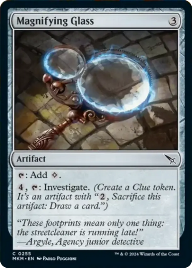 Magnifying Glass [Murders at Karlov Manor] MTG Single Magic: The Gathering    | Red Claw Gaming