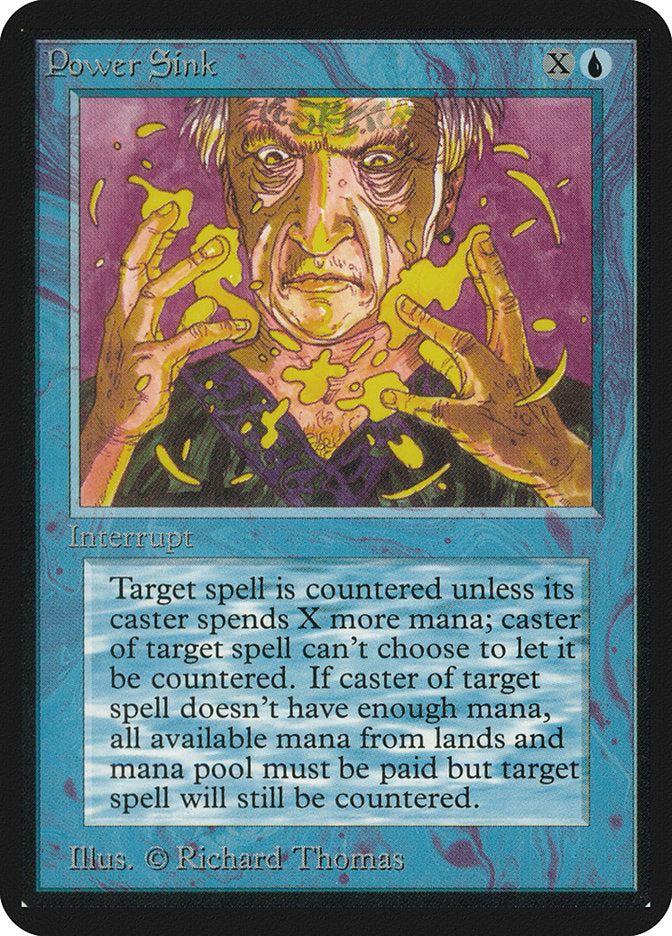Power Sink [Alpha Edition] MTG Single Magic: The Gathering | Red Claw Gaming