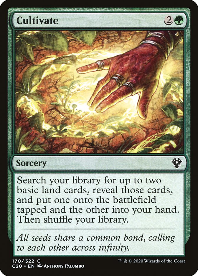 Cultivate [Commander 2020] MTG Single Magic: The Gathering | Red Claw Gaming