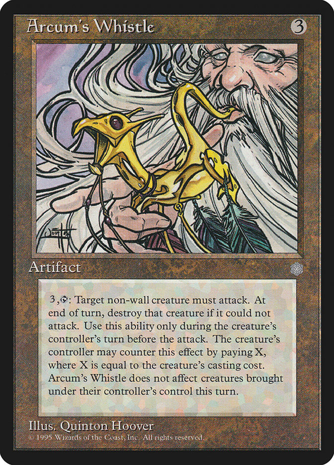Arcum's Whistle [Ice Age] MTG Single Magic: The Gathering | Red Claw Gaming