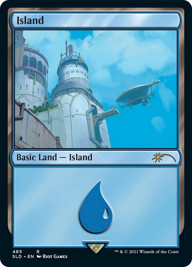 Island (485) [Secret Lair Drop Series] MTG Single Magic: The Gathering | Red Claw Gaming