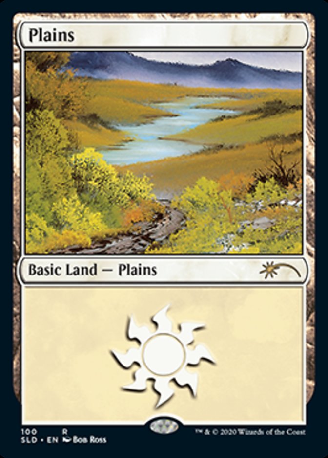 Plains (100) [Secret Lair Drop Series] MTG Single Magic: The Gathering | Red Claw Gaming