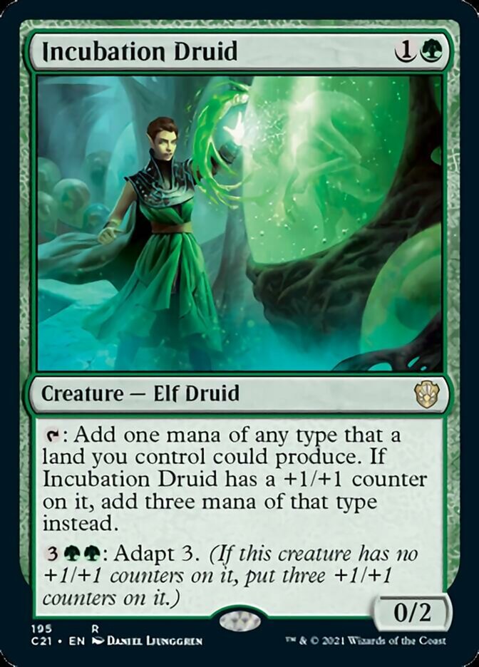 Incubation Druid [Commander 2021] MTG Single Magic: The Gathering | Red Claw Gaming