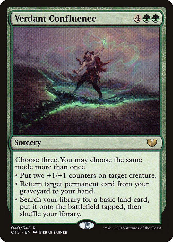 Verdant Confluence [Commander 2015] MTG Single Magic: The Gathering | Red Claw Gaming