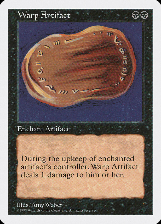 Warp Artifact [Fifth Edition] MTG Single Magic: The Gathering | Red Claw Gaming