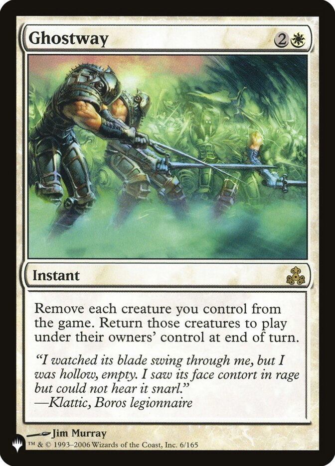 Ghostway [The List] MTG Single Magic: The Gathering | Red Claw Gaming