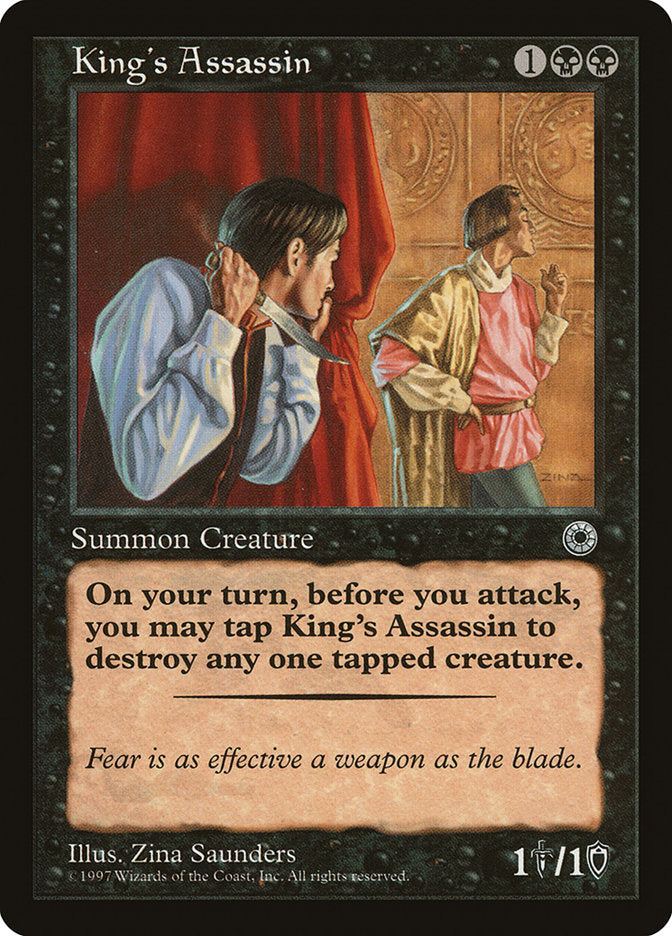 King's Assassin [Portal] MTG Single Magic: The Gathering | Red Claw Gaming