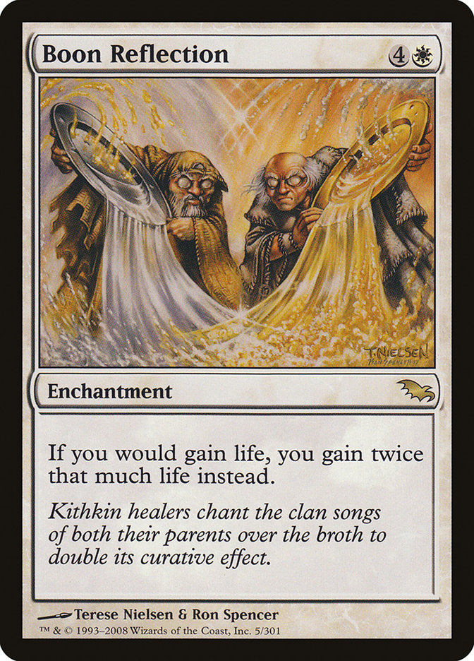 Boon Reflection [Shadowmoor] MTG Single Magic: The Gathering | Red Claw Gaming