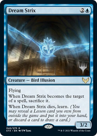 Dream Strix (Promo Pack) [Strixhaven: School of Mages Promos] MTG Single Magic: The Gathering | Red Claw Gaming
