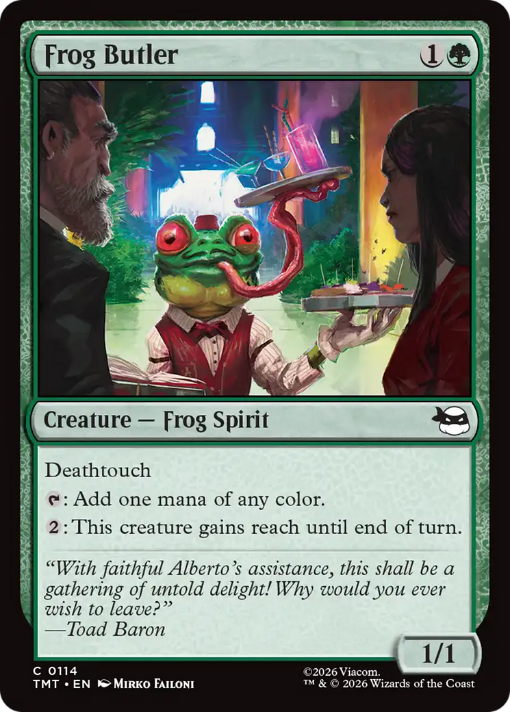 Frog Butler [Teenage Mutant Ninja Turtles] MTG Single Magic: The Gathering | Red Claw Gaming