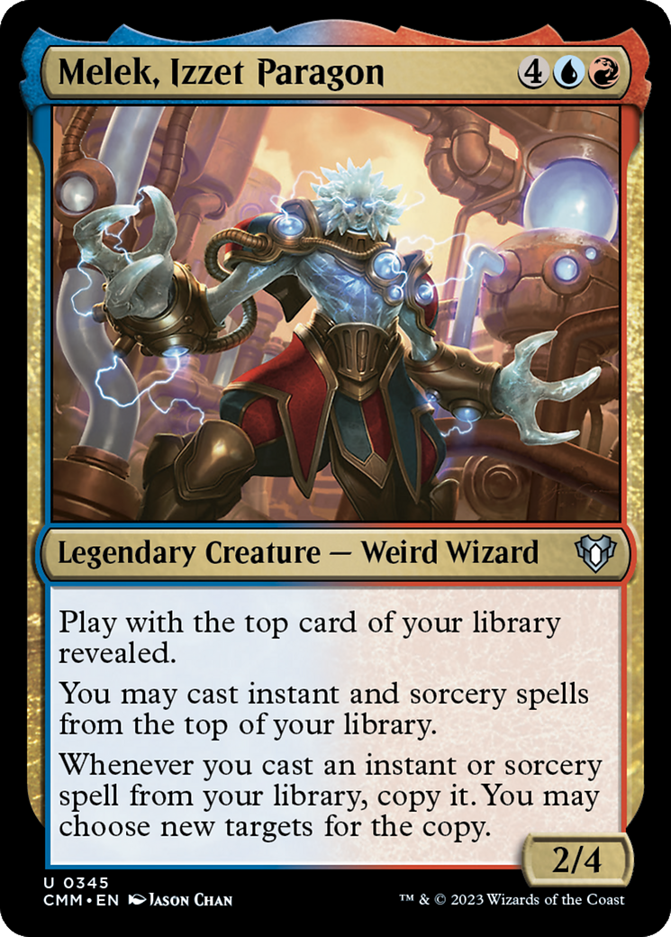 Melek, Izzet Paragon [Commander Masters] MTG Single Magic: The Gathering    | Red Claw Gaming