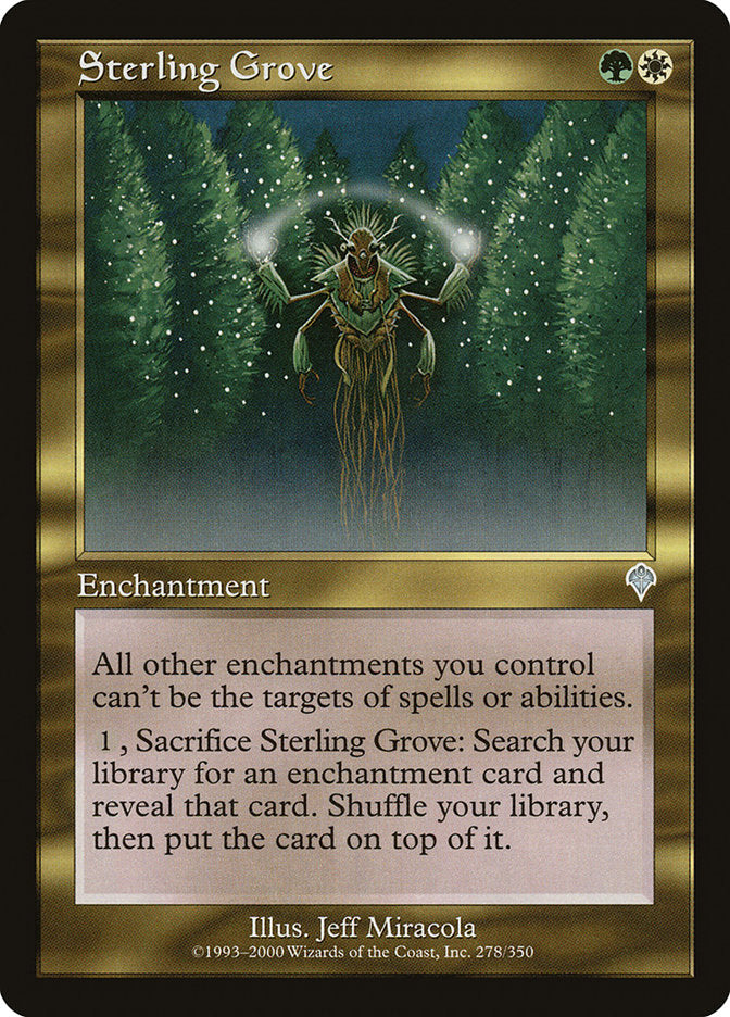Sterling Grove [Invasion] MTG Single Magic: The Gathering | Red Claw Gaming