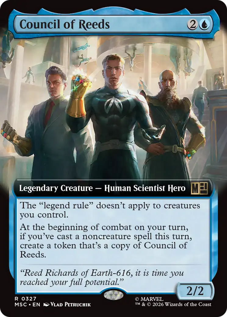 Council of Reeds (Extended Art) [Marvel Super Heroes Commander] | Red Claw Gaming