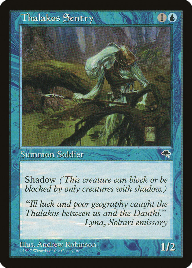 Thalakos Sentry [Tempest] MTG Single Magic: The Gathering | Red Claw Gaming