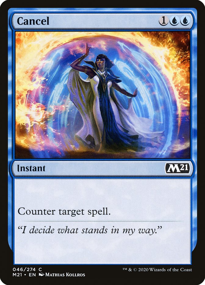 Cancel [Core Set 2021] MTG Single Magic: The Gathering | Red Claw Gaming